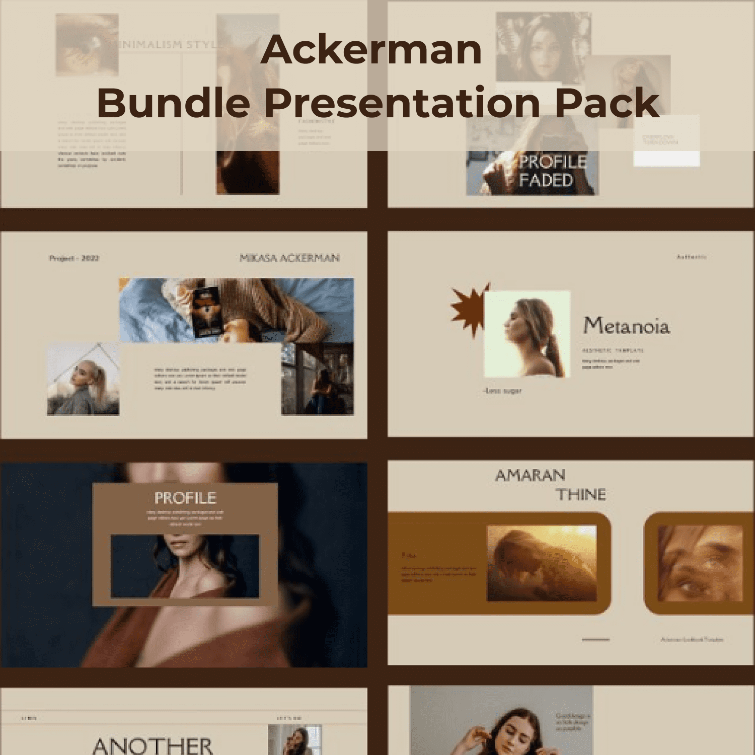 Ackerman Bundle Presentation Pack cover image.