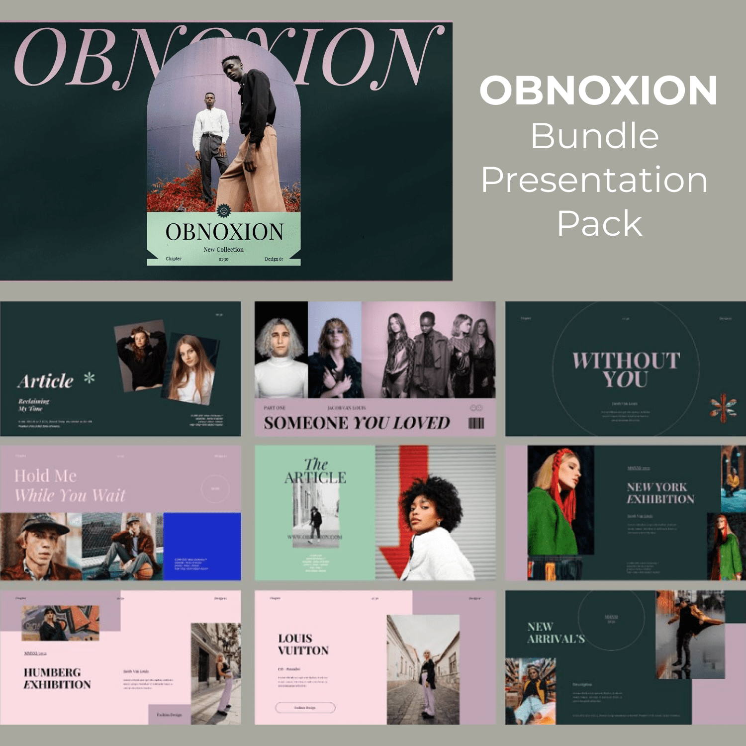 OBNOXION-Bundle Presentation Pack cover image.