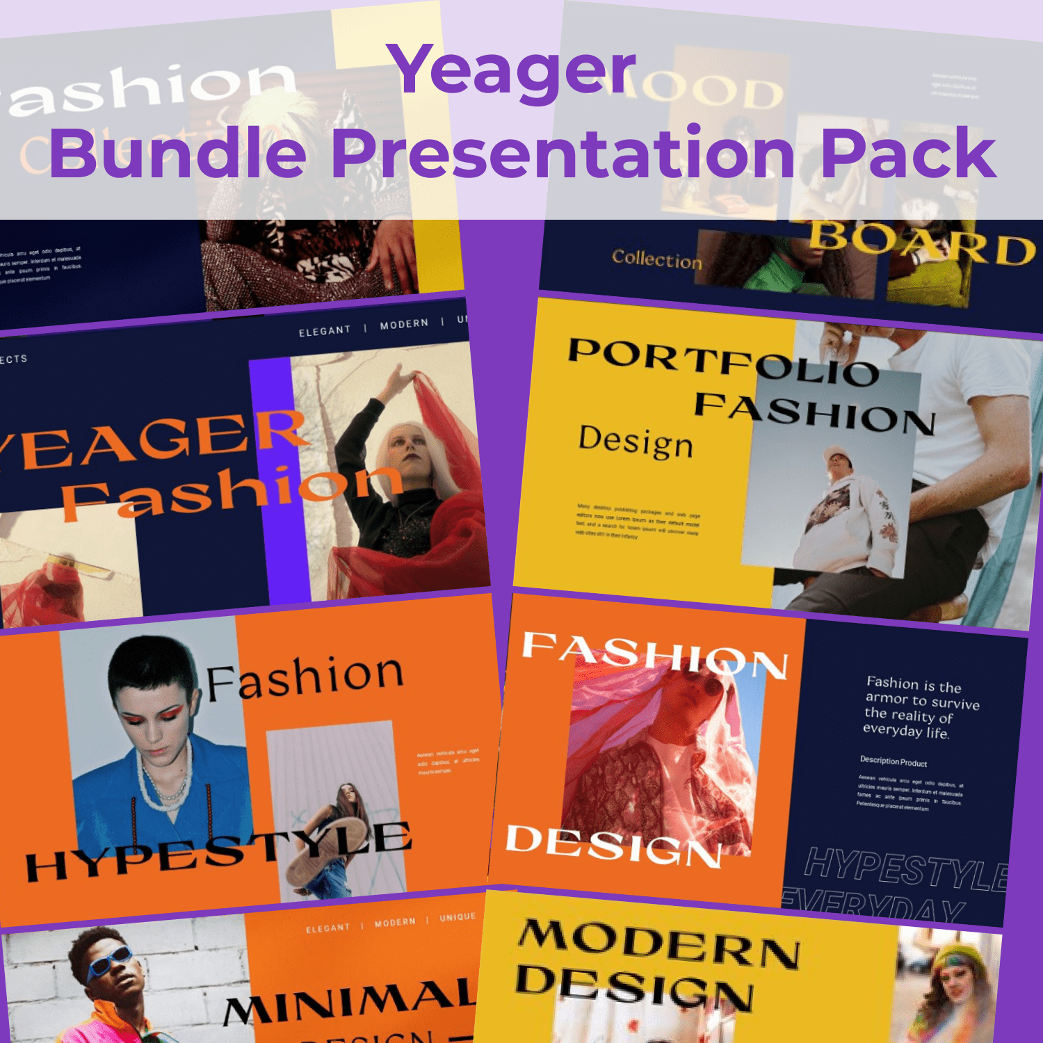 Yeager Bundle Presentation Pack cover image.