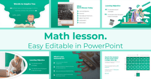 Math Lesson – Mathematics PPTX – MasterBundles