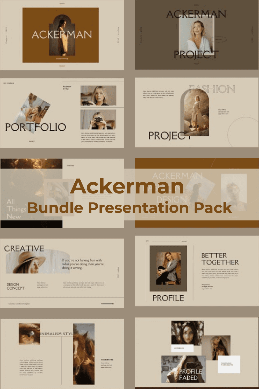 Ackerman Bundle Presentation Pack Pinterest.