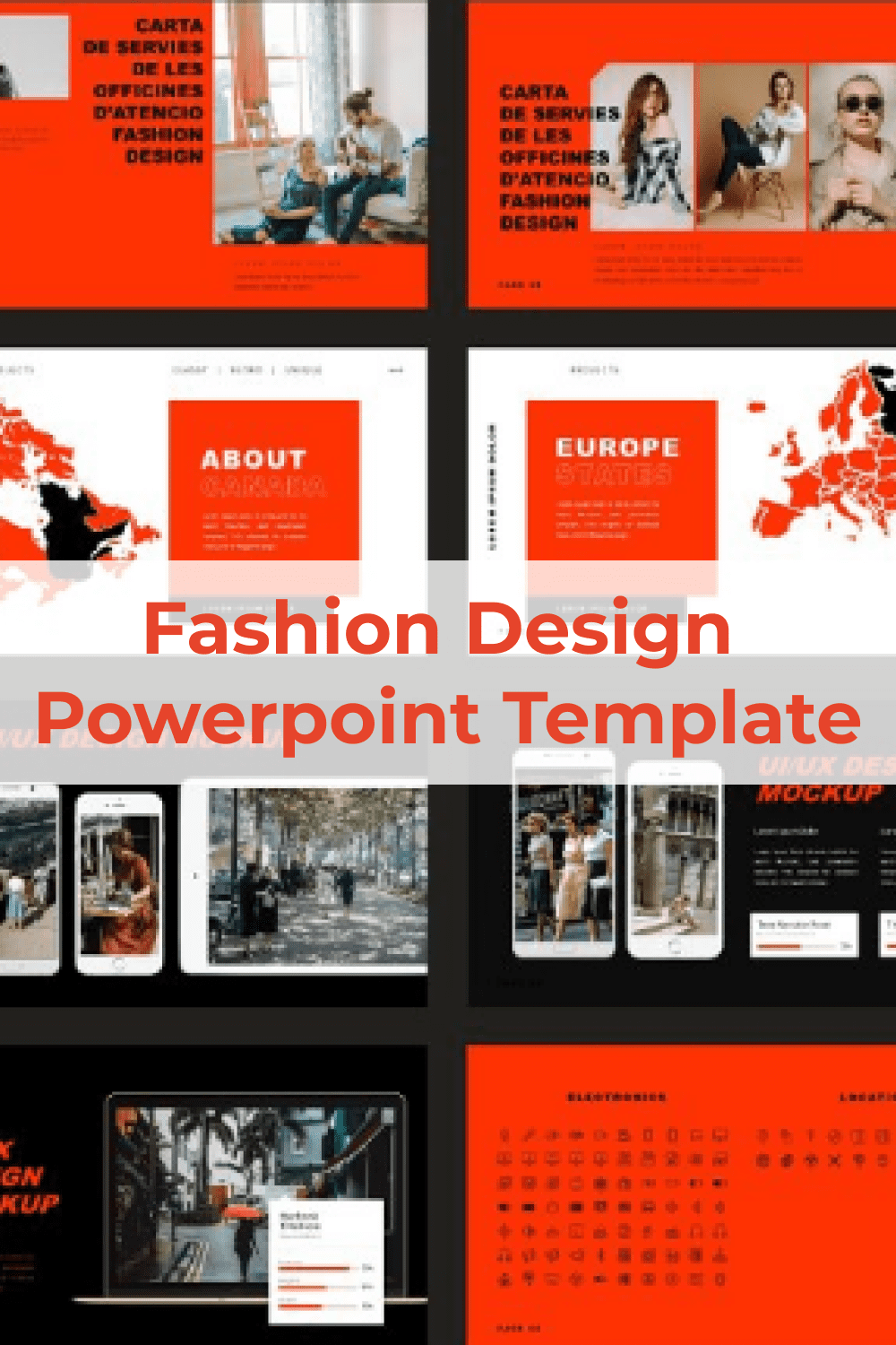 Fashion Design Powerpoint Template Pinterest.