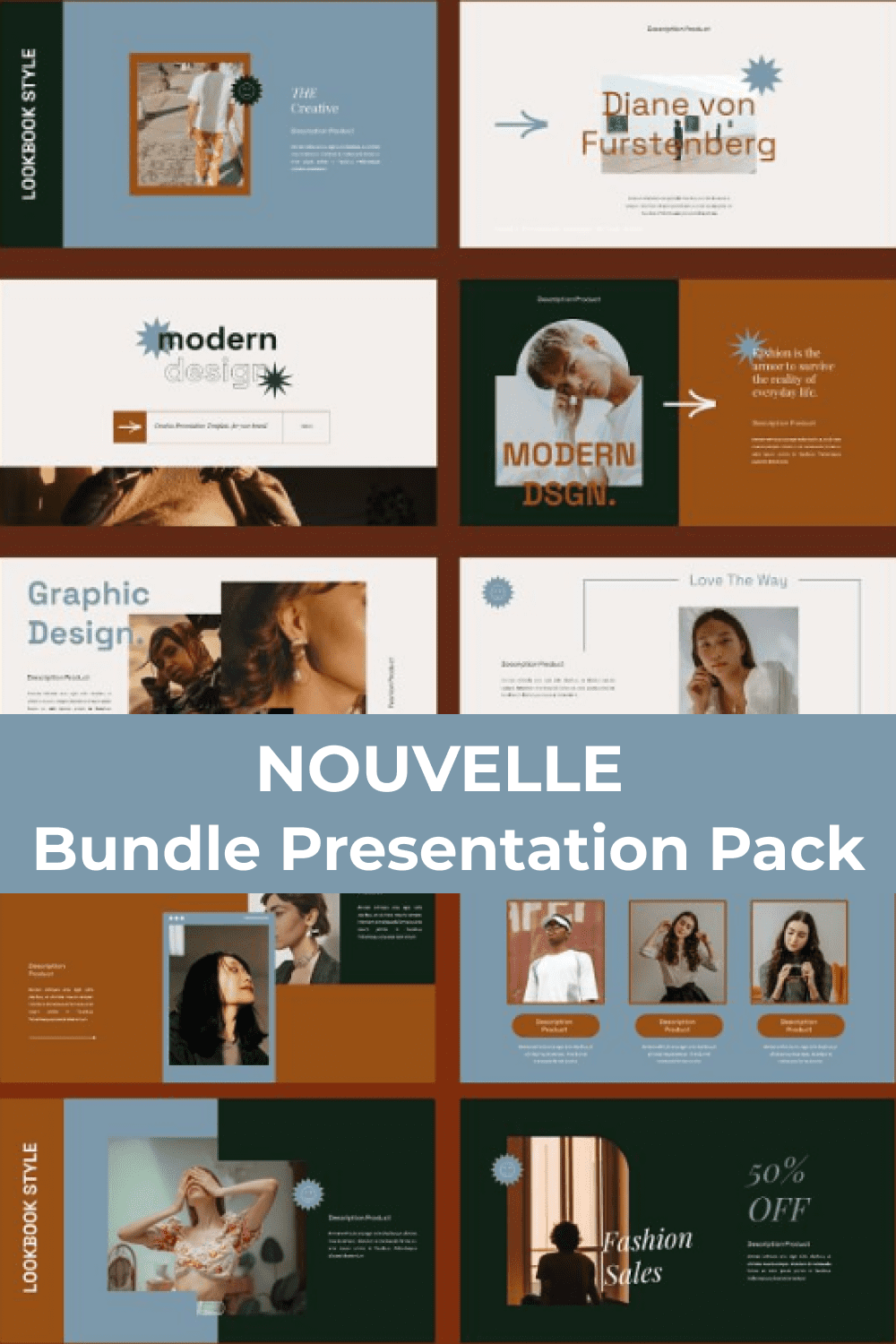 NOUVELLE Bundle Presentation Pack Pinterest.