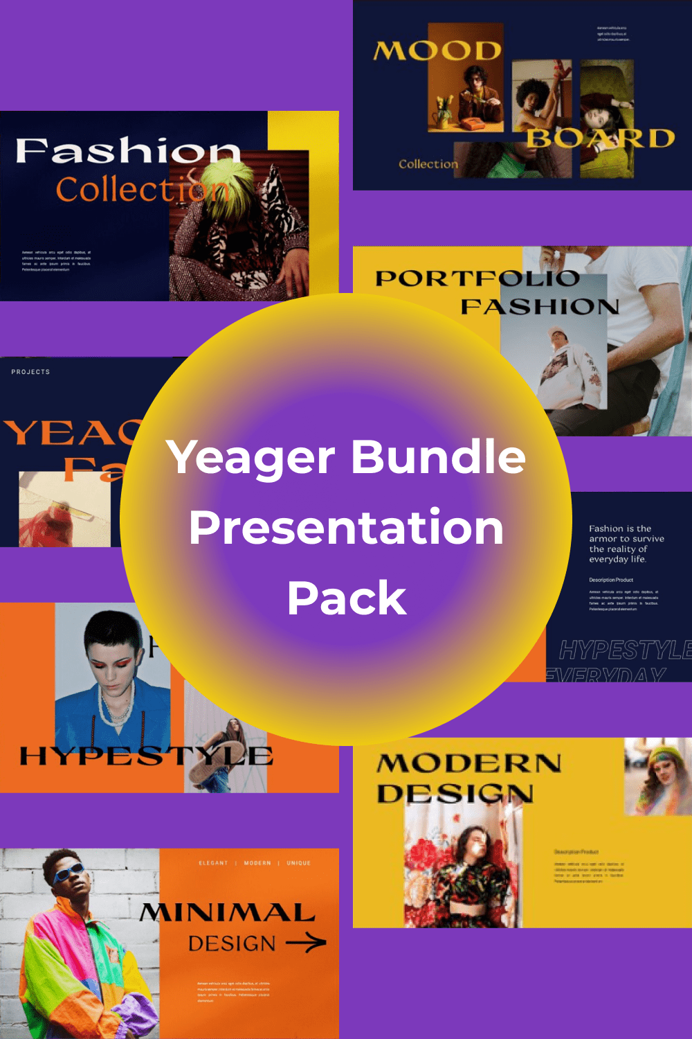 Yeager Bundle Presentation Pack Pinterest.