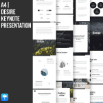 A4 | Desire Keynote Presentation main cover.