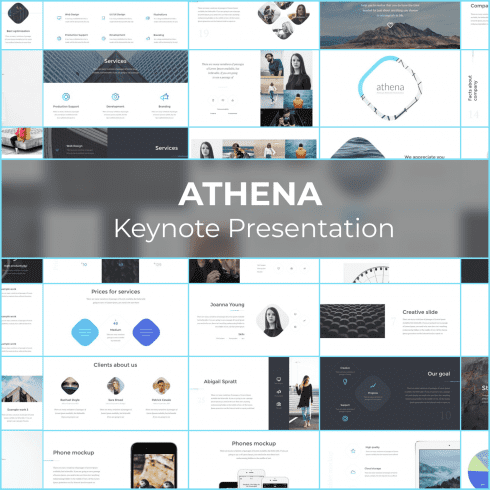 Athena Multipurpose Keynote Presentation – MasterBundles
