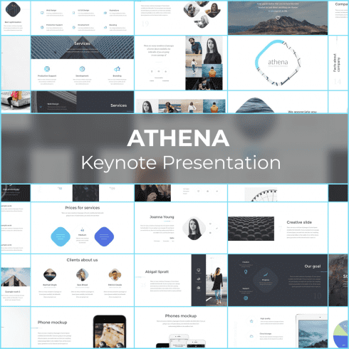 Athena Keynote Presentation main cover.