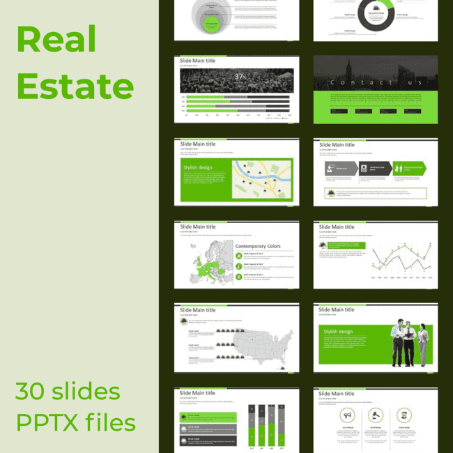 Real Estate main cover.