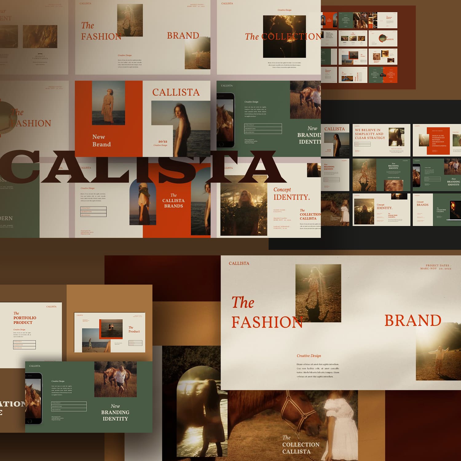 Calista Keynote Template cover image.