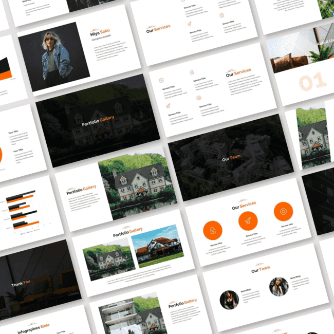 Modern Real Estate Powerpoint – MasterBundles