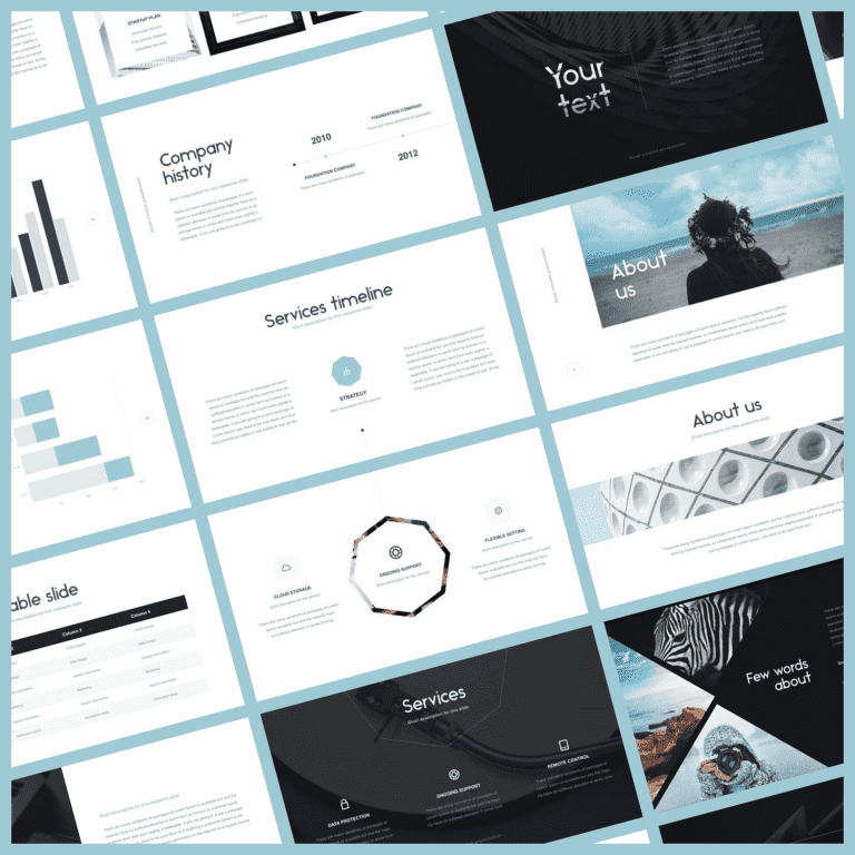 Oreol Awesome PowerPoint Template – MasterBundles