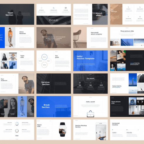 Passion PowerPoint Template – MasterBundles