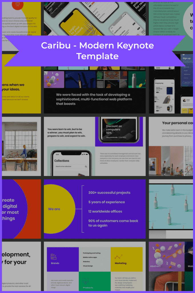 Caribu - Modern Keynote Template – MasterBundles