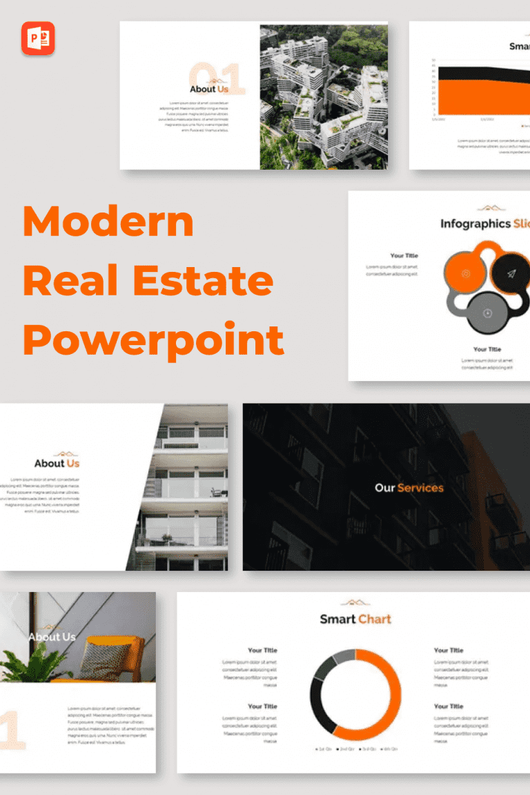 Modern Real Estate Powerpoint – MasterBundles