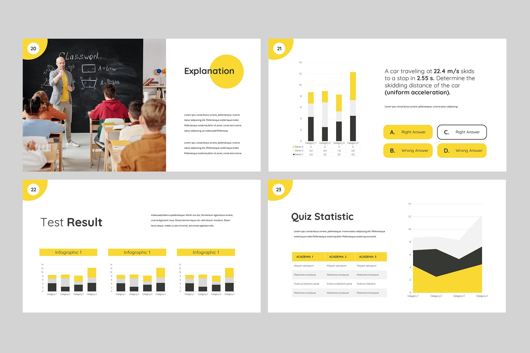 Here you will find a lot of infographics for conveying data.