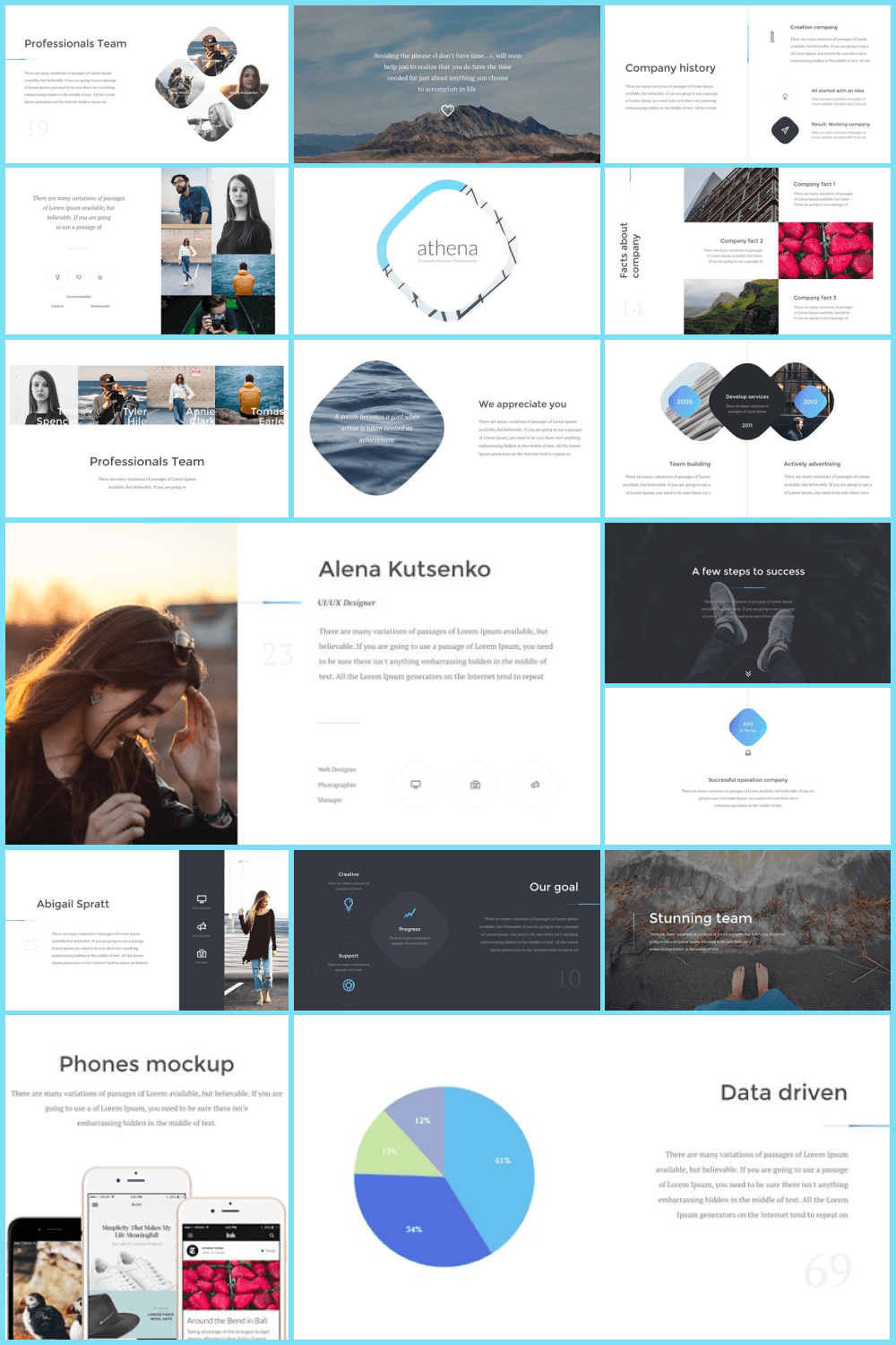 Athena Multipurpose Keynote Presentation – MasterBundles