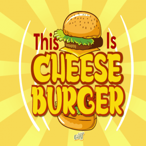 Cheeseburger Fonts main cover.