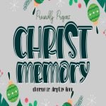 Christ Memory Fonts main cover.