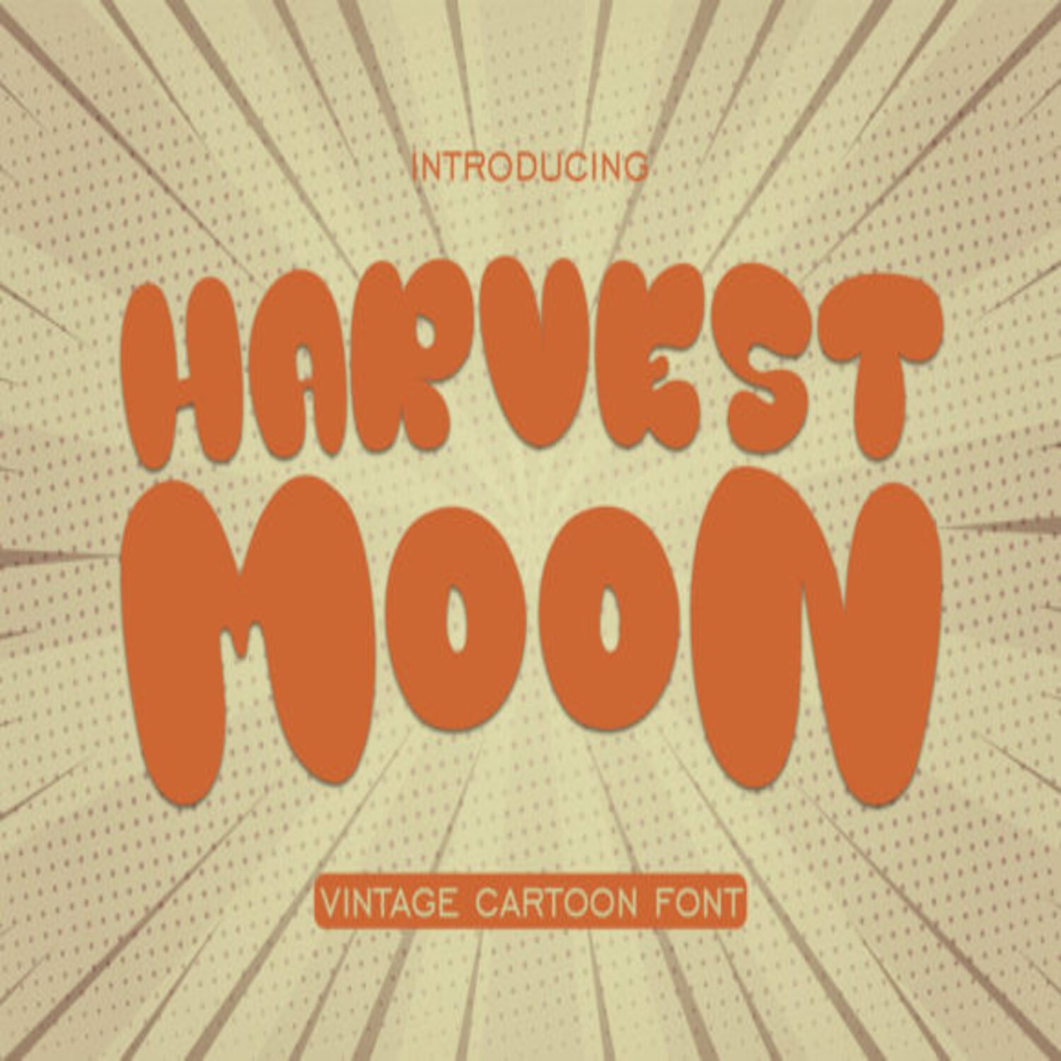 Harvest Moon Fonts main cover.