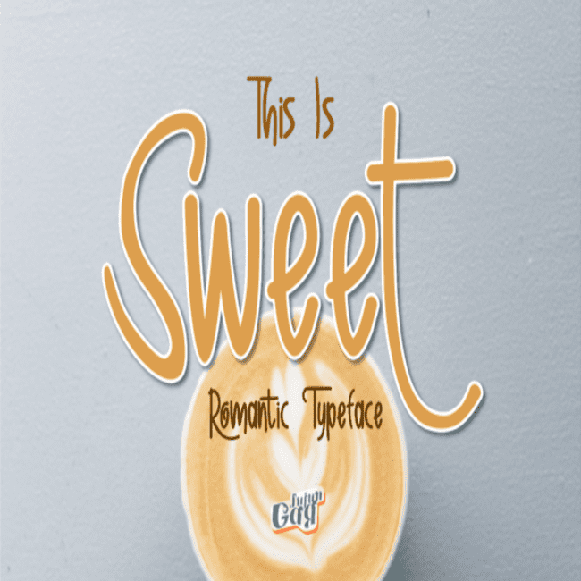 Sweet Fonts main cover.