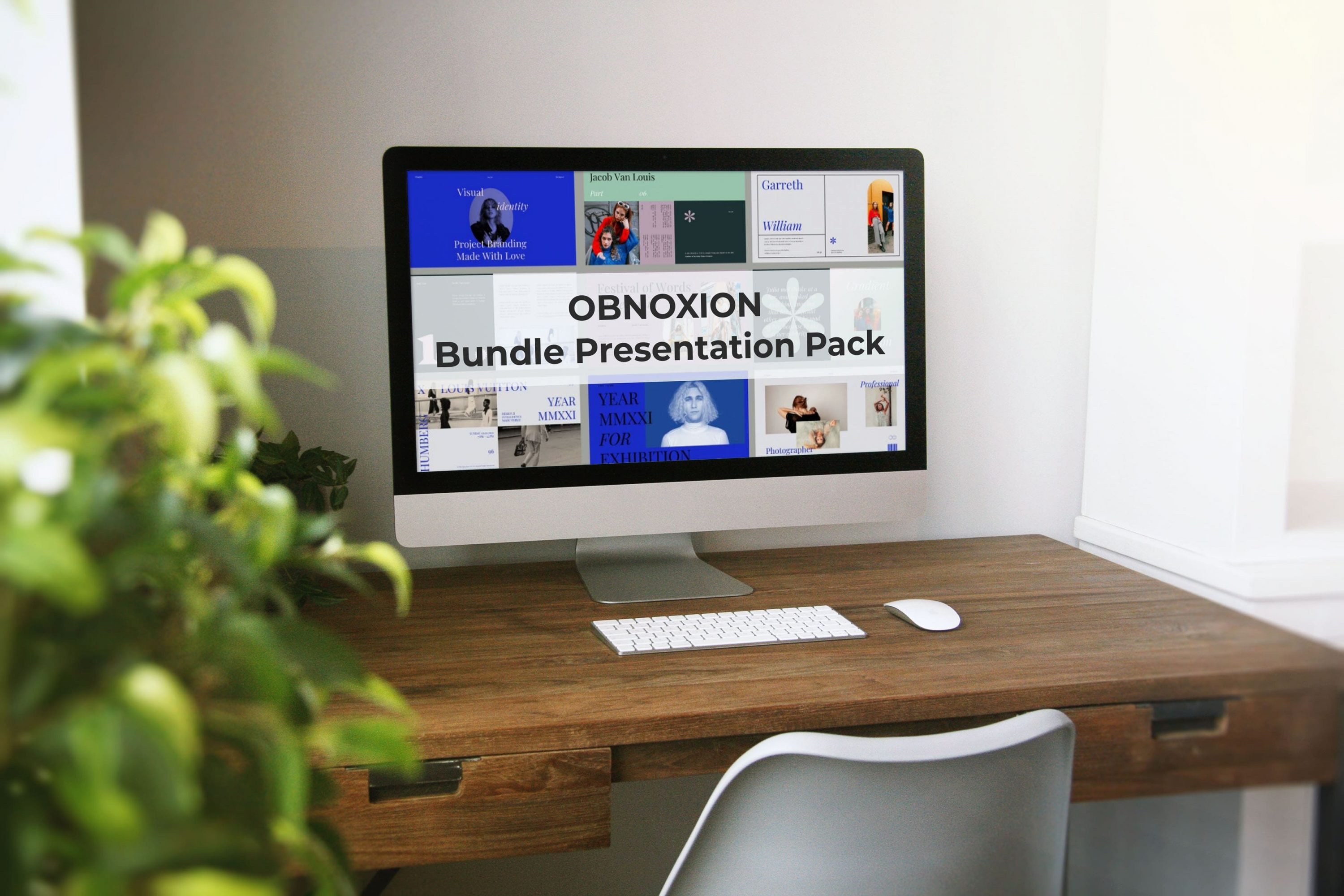 Desktop option o the OBNOXION-Bundle Presentation Pack.