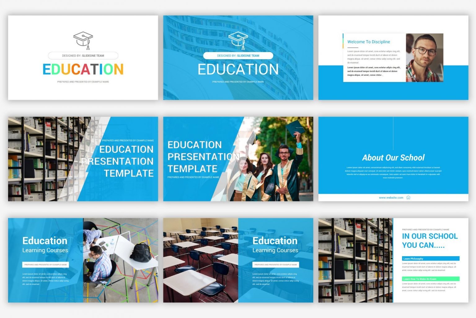 Education PowerPoint Template | Master Bundles