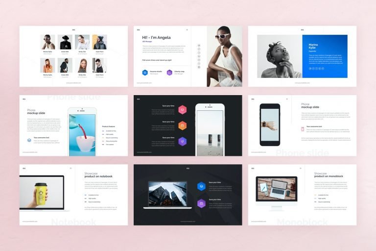 IRIS Creative PowerPoint Template – MasterBundles