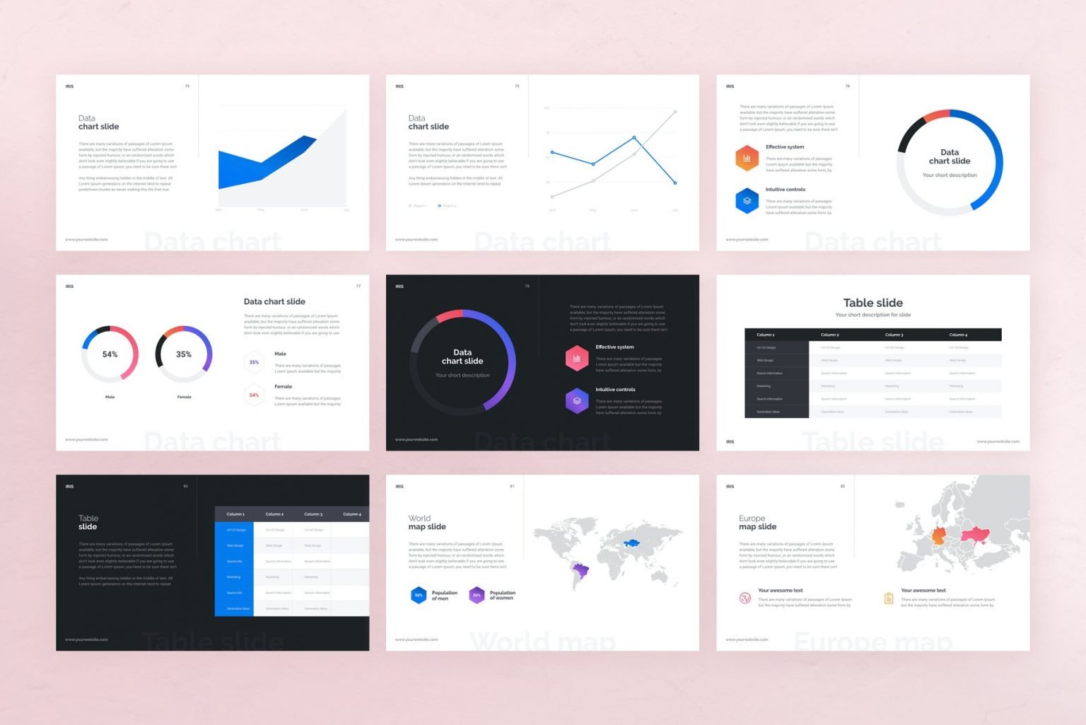 IRIS Creative PowerPoint Template – MasterBundles