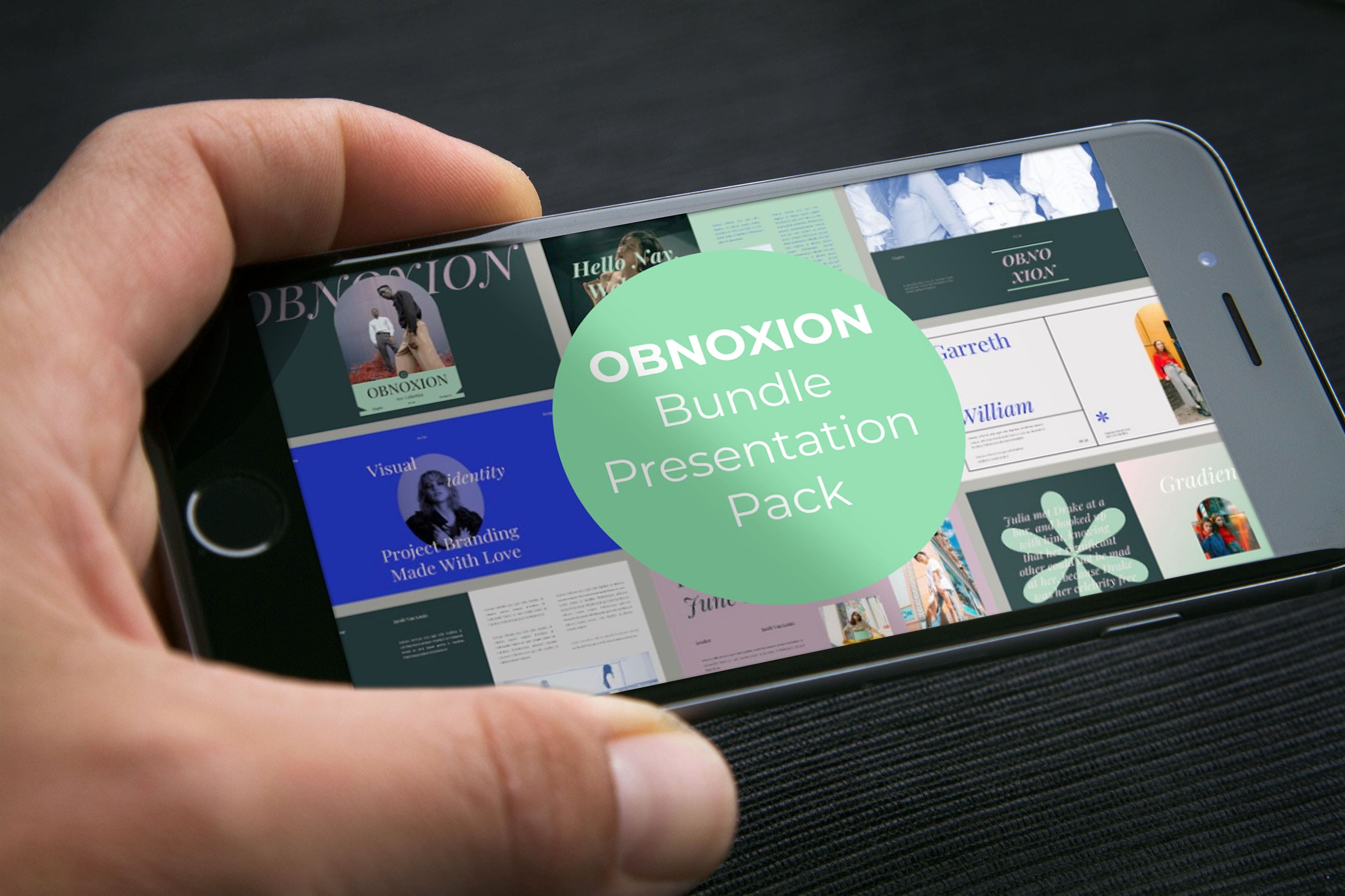 Mobile option o the OBNOXION-Bundle Presentation Pack.