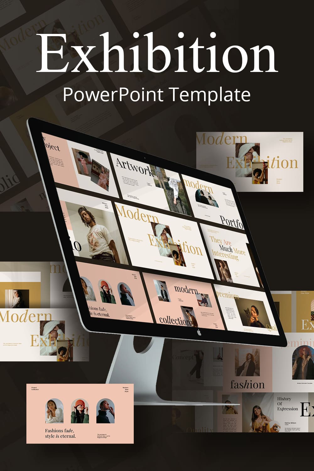Exhibition Powerpoint Template Pinterest.