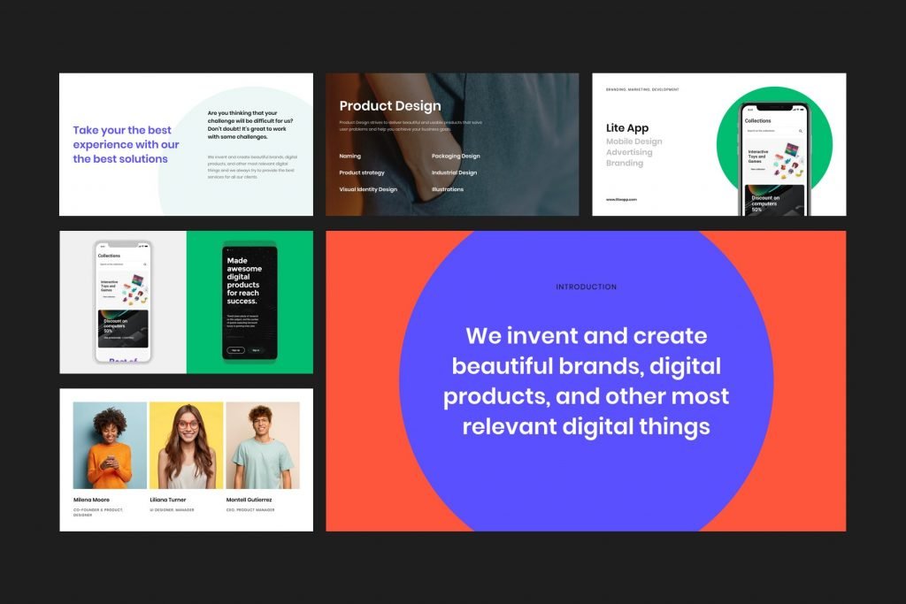 Caribu Creative PowerPoint Template – MasterBundles