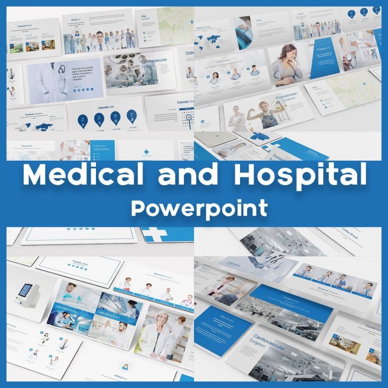 Medical and Hospital Powerpoint Template – MasterBundles