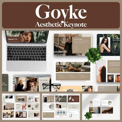 Goyke - Aesthetic Keynote main cover.