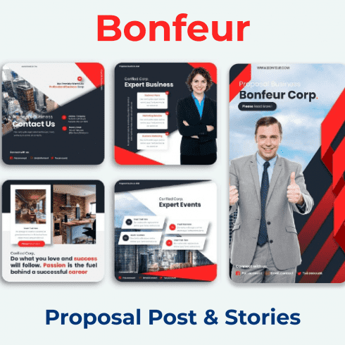 Bonfeur - Proposal Post & Stories cover image.