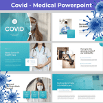 Covid - Medical Powerpoint main cover.
