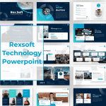 Rexsoft - Technology Powerpoint main cover.