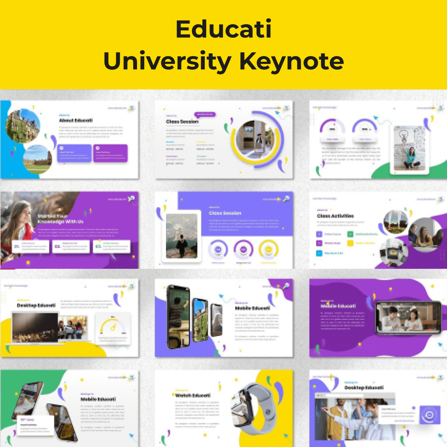 Educati - University Keynote cover image.