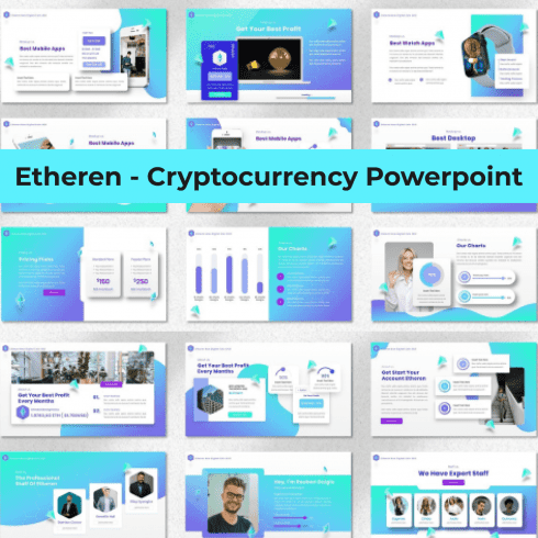 Etheren - Cryptocurrency Powerpoint – MasterBundles