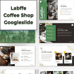 Labffe - Coffee Shop Googleslide main cover.