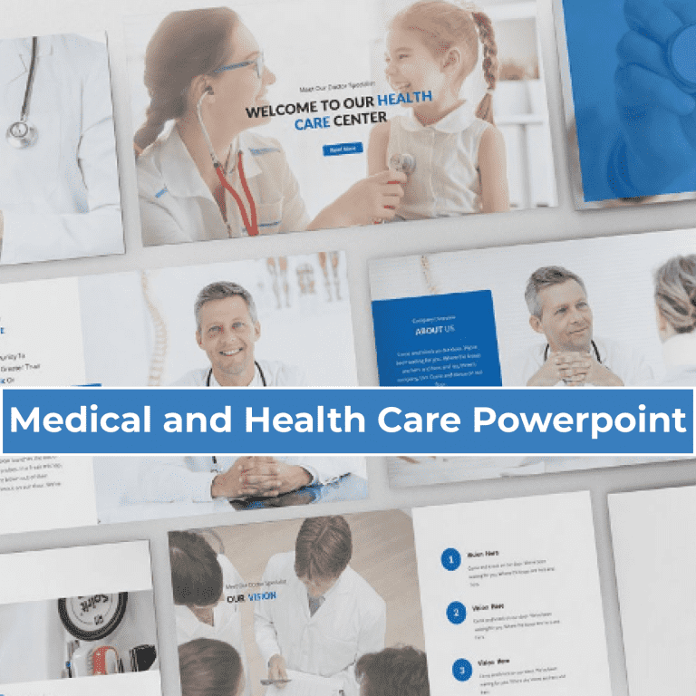 Medical and Health Care Powerpoint Template – MasterBundles