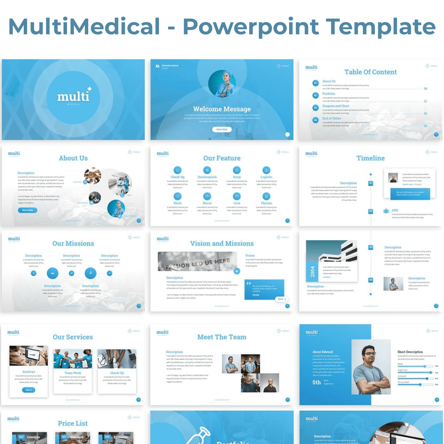Powerpoint Template Medical Free Download
