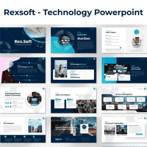 Rexsoft - Technology Powerpoint Presentation – MasterBundles