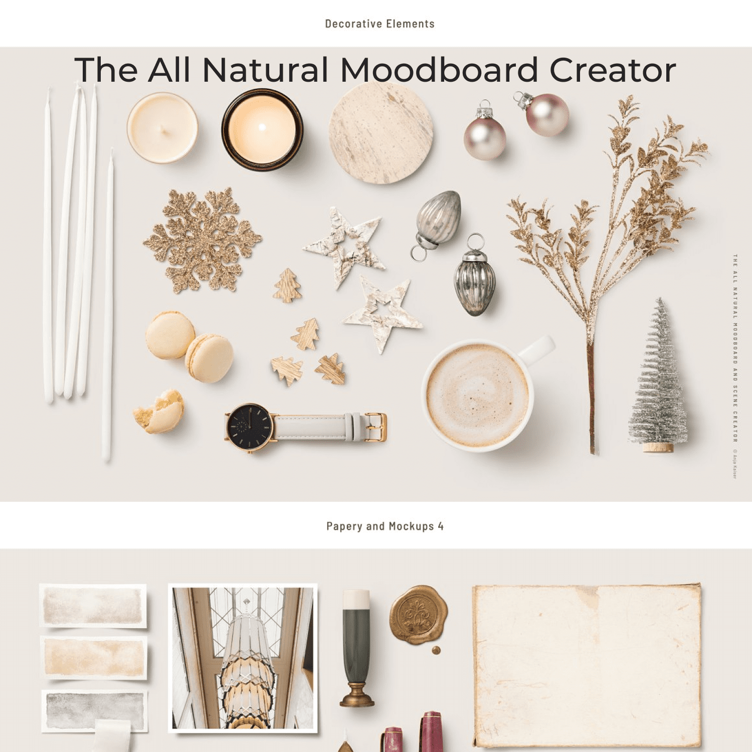 The All Natural Moodboard Creator cover image.
