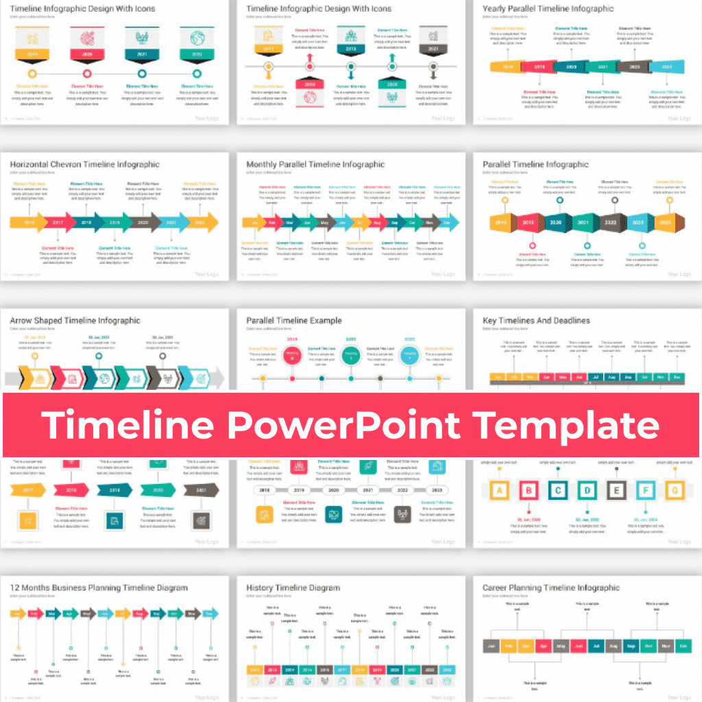 Timeline PowerPoint Template – MasterBundles