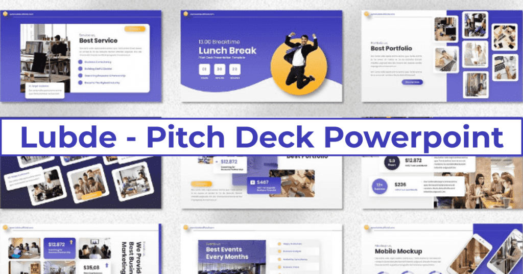 Lubde - Pitch Deck Powerpoint Template – MasterBundles