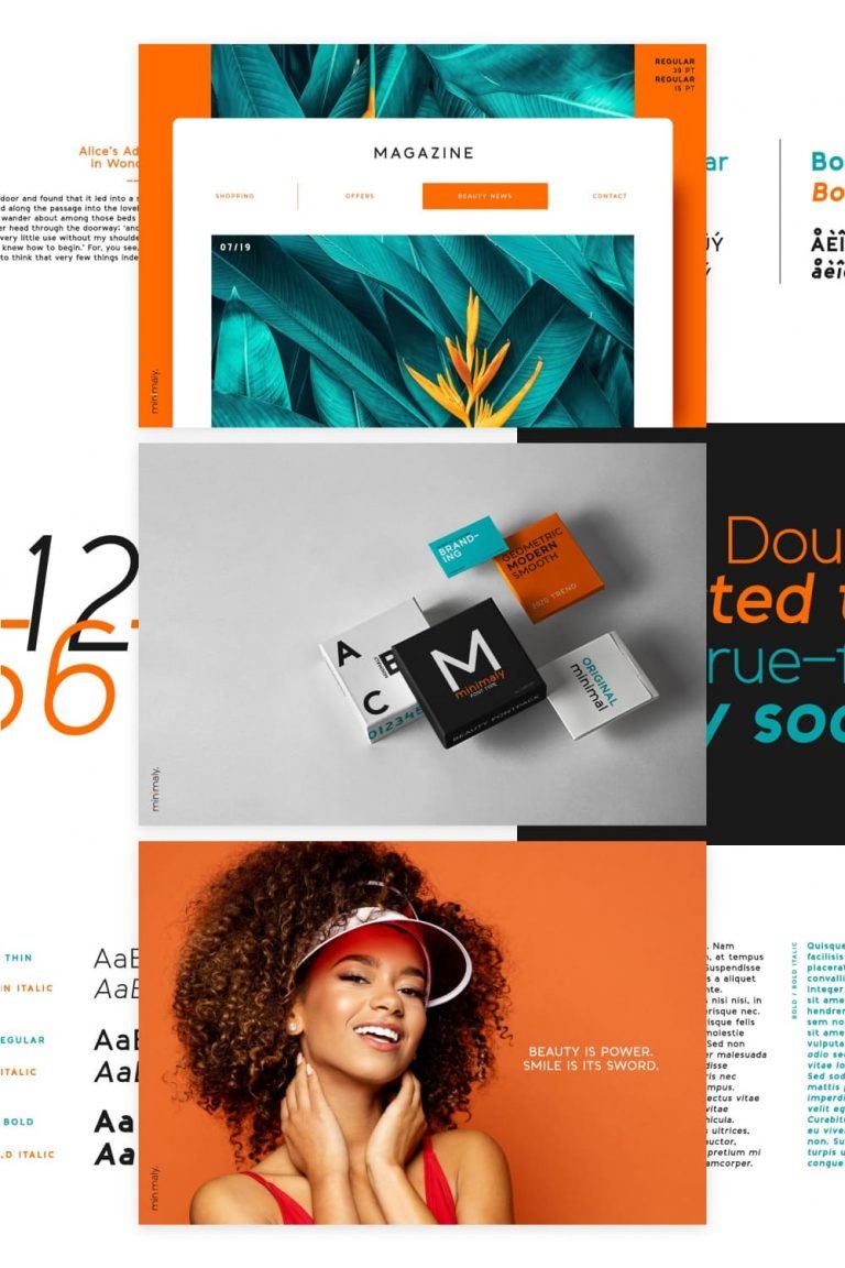 Minamaly Sans Serif Font – MasterBundles