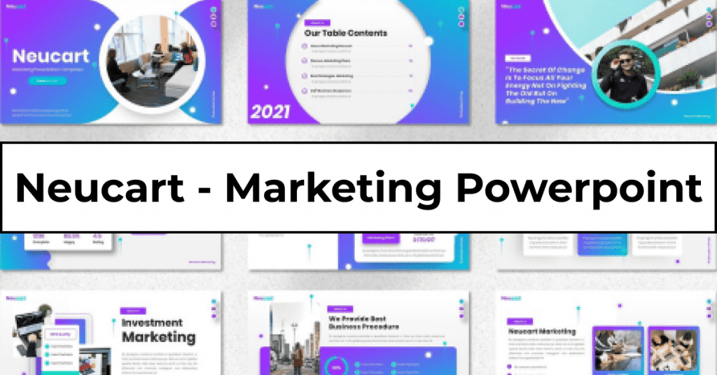 Neucart - Marketing Powerpoint – MasterBundles