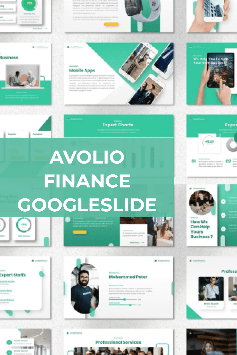 Avolio - Finance Googleslide Pinterest.