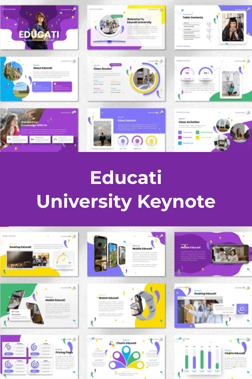 Educati - University Keynote Pinterest.