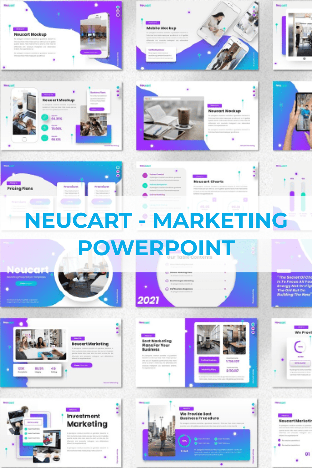 Neucart - Marketing Powerpoint Pinterest.